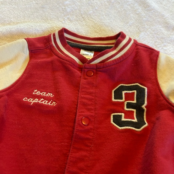 Cutest varsity jacket | Size: 18 months | Color: Red - Picture 3 of 5